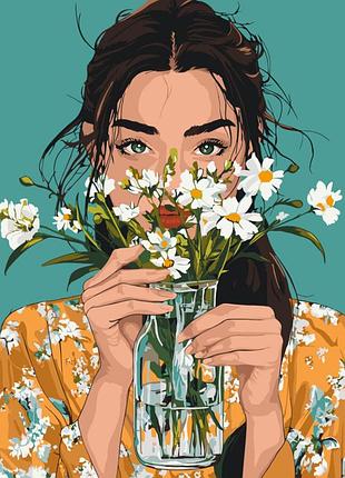 Картина по номерам "ромашковый вайб" 10183-ac 40х50 см