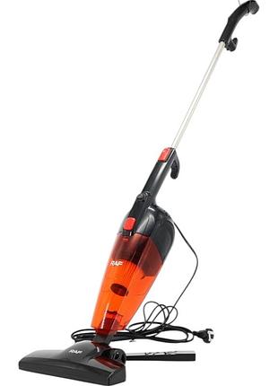 Пылесос вакуумный ручной raf 2 в 1 600 вт, вертикальний пылесос без мешка (8673 h) красный