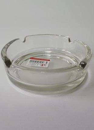 Пепельница стекло d 11 cm; h 3 cm. forkopt
