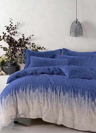 Постельное белье бязь синяя даль двуспальный евро