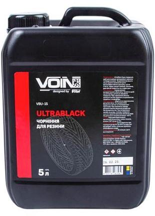 Чернитель резины voin ultrablack 5л (на основе растворителя)