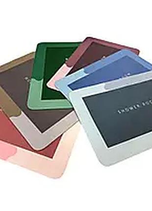 Прочный влагостойкий коврик для ванны shower room 40х60 см серый, синий, розовый, зеленый, коричневый