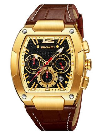 Skmei 9357gdbn gold-brown