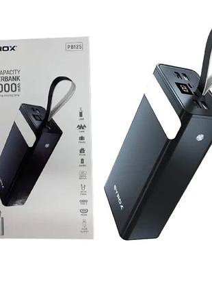 Мощный повербанк power bank 50000 mah syrox повербанк с фонариком павербанк