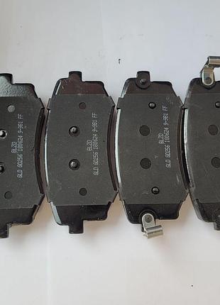 Колодки тормозные задние дисковые cerato, coupe, elantra, lantra, tiburon, d160020