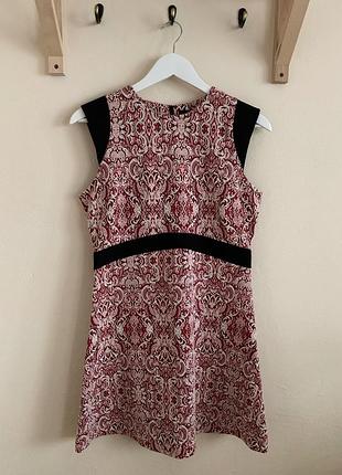 Стильне плаття zara з принтом 3