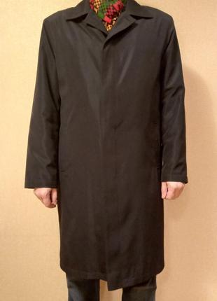 Шикарный мужской плащ пальто vitand с шерстяной подкладкой