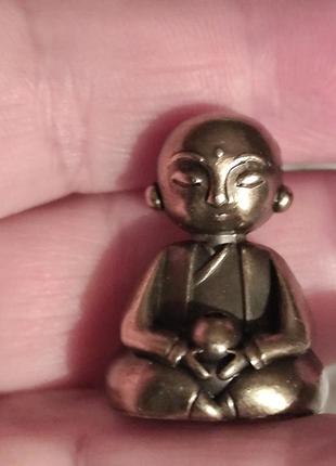 Будда фігурка статуетка латунна метал латунь