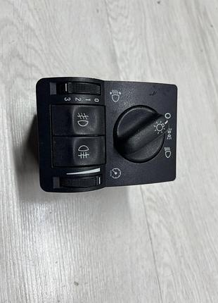 Перемикач світла opel astra g, zafira a, опель астра , зафіра а. 09133249, 09138347