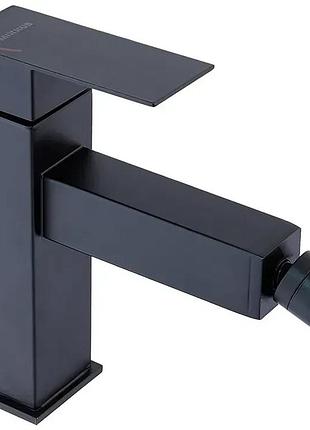 Змішувач для гігієнічного душу mixxus kub-002 на біде одноважільний чорний неіржавка сталь mi6041