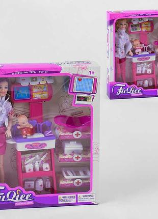 Лялька fu qier дитячий лікар з немовлям