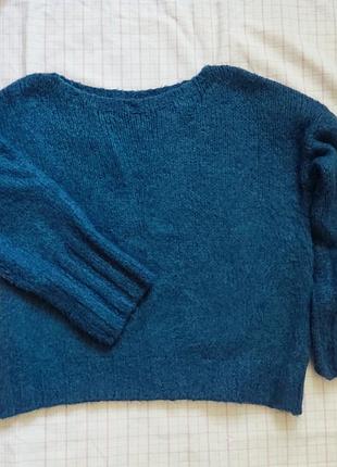 Свитер, мохер и шерсть