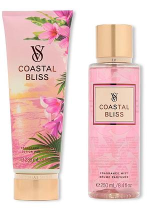 Парфумований набір victoria's secret coastal bliss спрей — 250 мл, лосьон — 236 мл