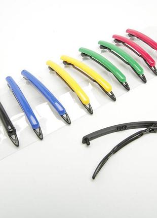Дитячі прищіпки 6-3998 кольорові 7 х 0.6 см