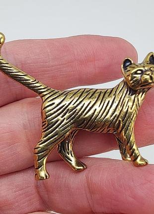 Фигурка "кошка" из латуни арт. 06040