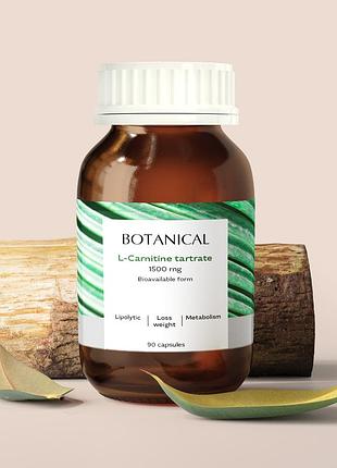 Л - карнитин тартрат для снижения веса 1500 мг. botanical