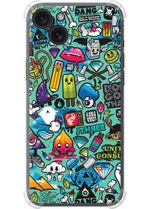 Чохол на iphone 15 plus стікер бомбінг 1 "693sp-3097-7673"