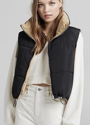Жилетка двусторонняя bershka