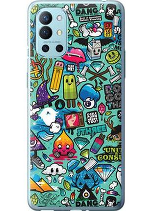 Чохол на oneplus 9r стікер бомбінг 1 "693u-2326-7673"