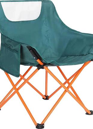 Раскладное туристическое кресло kitua camping 64 х 51 х 68 см (jbd-126) зелёный