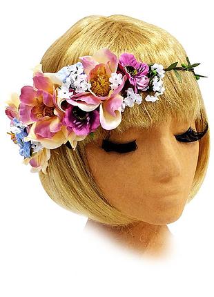 Венок чайная роза