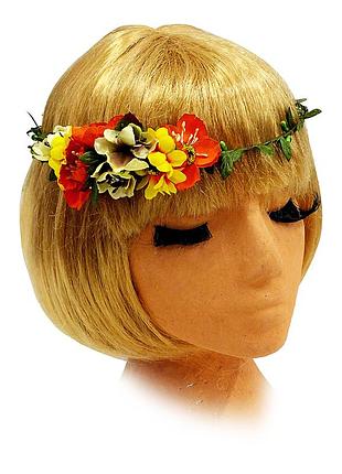 Венок на голову райские цветы