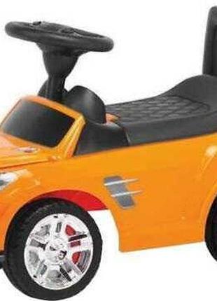 Каталка толокар открывается капот, сиденье, светятся фары, муз.руль