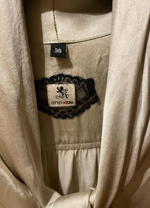 Обворожительная шелковая блузка в викторианском стиле4 фото