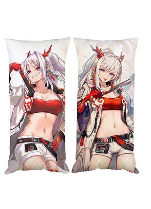 Подушка аниме аркнайтс arknights двухсторонняя 30х50 см (pp0718)