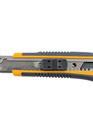 Ніж mastertool 18 мм автозамок + 3 леза (17-0183)