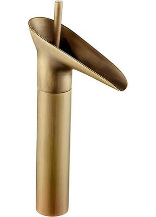 Водопадный кран — однорычажный смеситель для ванной комнаты в стиле бокала для вина, amazon, германия