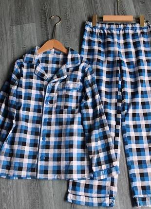 Теплая фланелевая пижама для парня zeeman