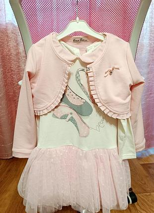 Праздничное платье на девочку 3-5 рочков