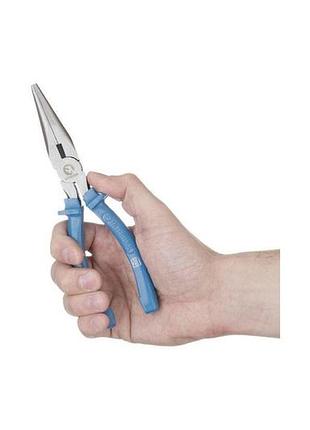 Щипцы удлиненные прямые intertool 200 мм american type (ht-0123) 5
