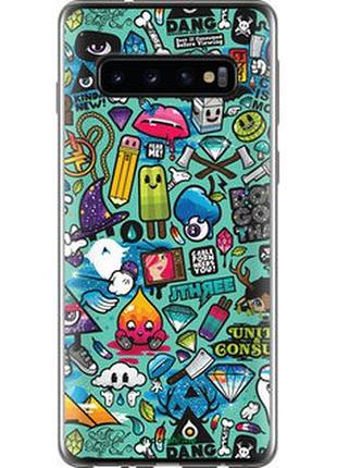 Чохол на samsung galaxy s10 стікер бомбінг 1 "693u-1640-7673"