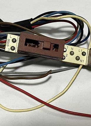 Перимикач для вытяжки "ползунковый" с проводами