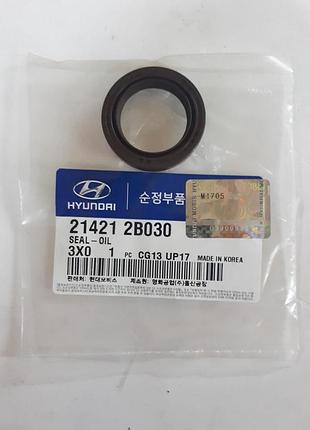 Сальник коленвала двигателя передний hyundai g4fa, 214212b030