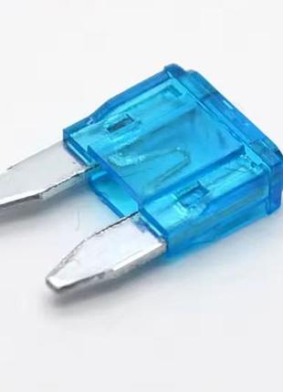 Предохранитель автомобильный 10,9*3,8 мм. синий на 15 а арт. 06191