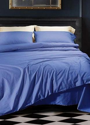 Сатин однотонний ultra marine, №4032 (двоспальний)