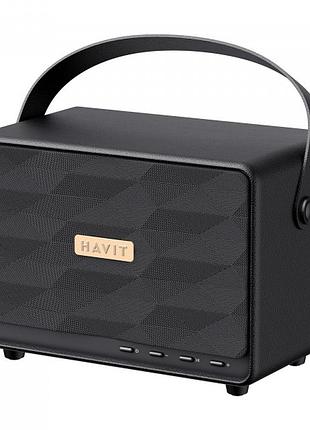 Портативна колонка havit sk907bt "classic ii se" 30w black
