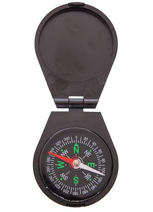 Компас жидкостный в закрытом корпусе sport trade черный