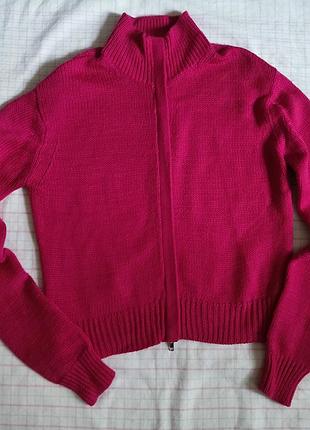 Свитер зипка french connection, шерсть 100%