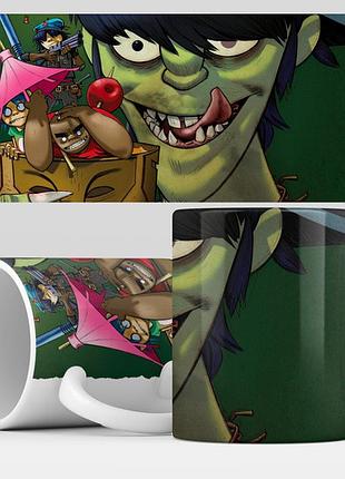 Чашка "gorillaz" (горилаз) 3