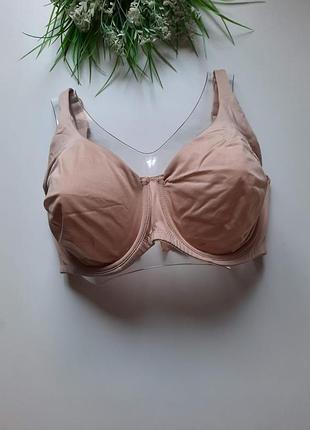 Eur 75f базовый гладкий бюстгальтер на большую грудь на каждый день No534