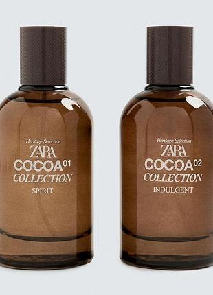 Набор парфюмированной воды | 2 × 100 мл | оригинал cocoa collection 01 spirit + 02 indulgent edp 2 x 100ml (3.38 fl. oz.)