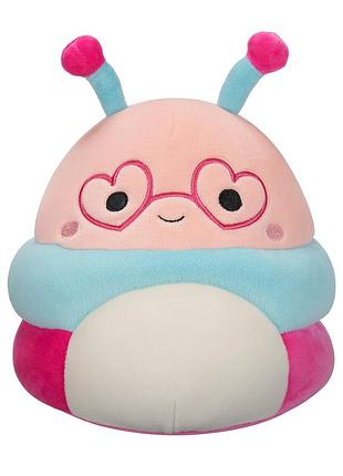 Мягкая игрушка squishmallows – гусеница гриффит (30 cm)