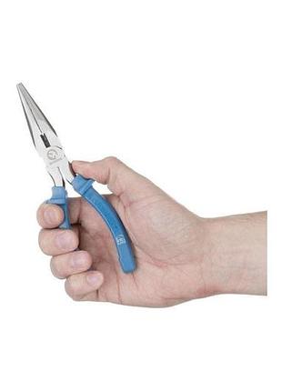 Щипцы удлиненные прямые intertool 180 мм american type (ht-0122) 5