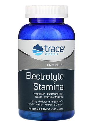 Trace minerals research, electrolyte stamina, 300 таблеток