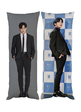 Дакимакура подушка чон чонгук bts двухсторонняя 40х100 см (dk0192)
