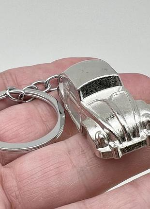 Брелок для ключів "фольксваген-жук" (колір — срібло) арт. 06495